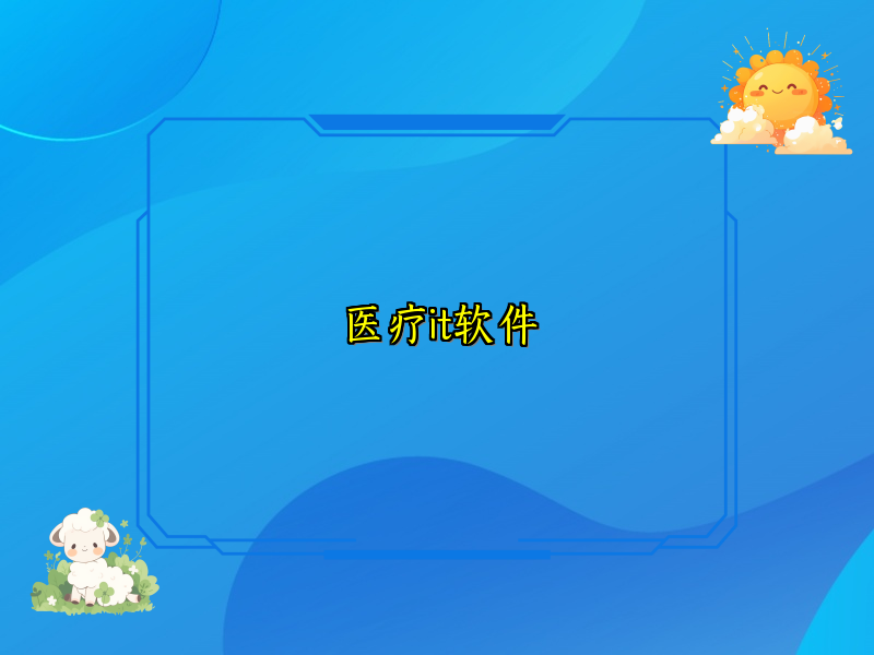 医疗it软件