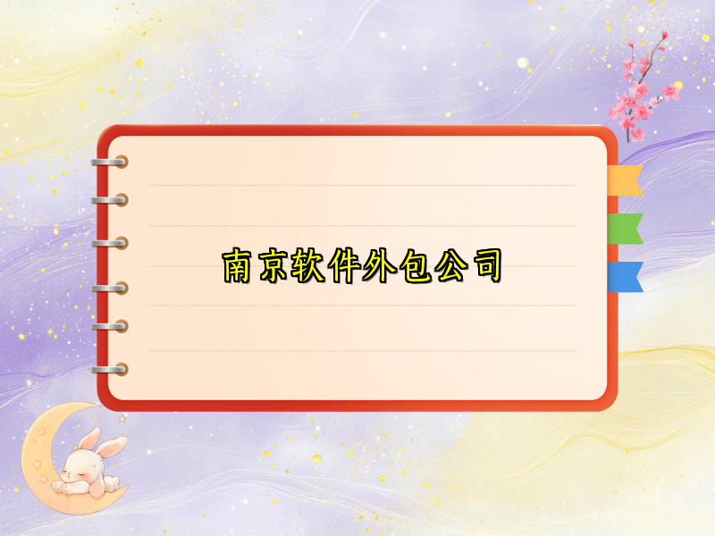南京软件外包公司